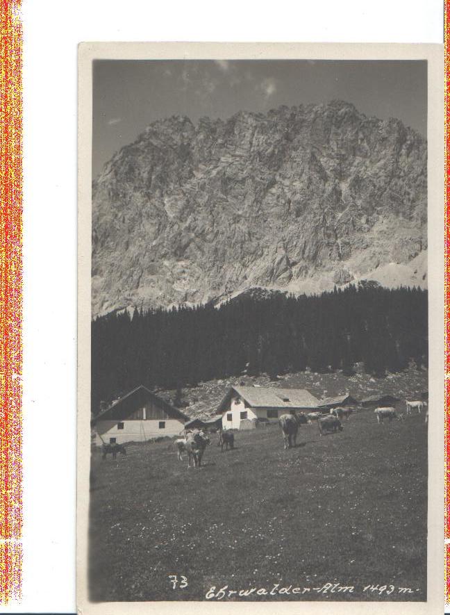 ehrwalder alm, 1929