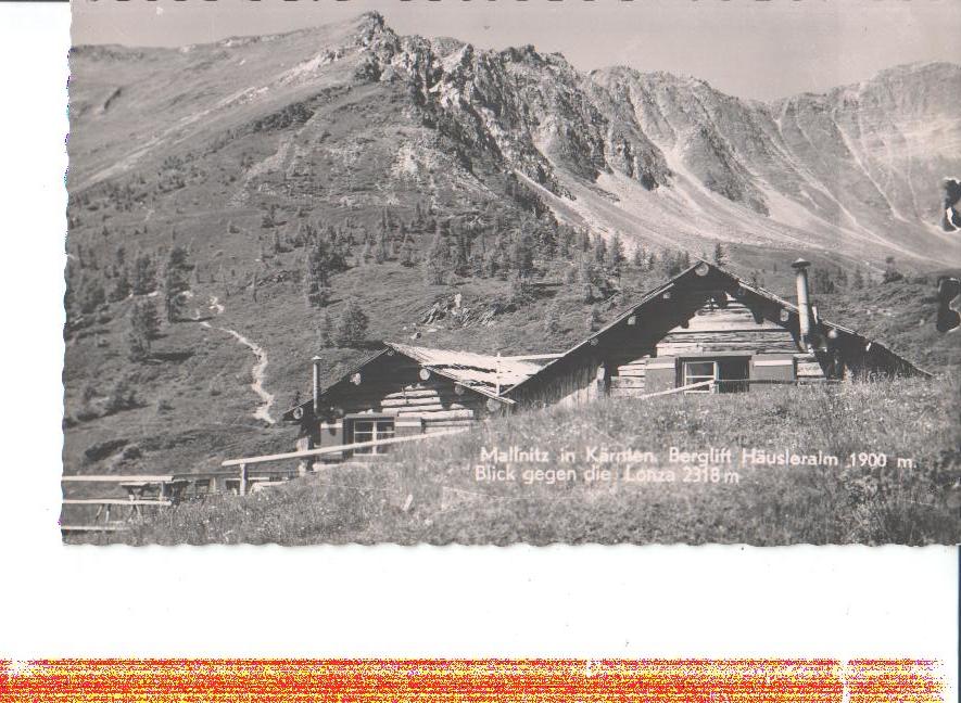 mallnitz in kärnten, berglift häusleralm