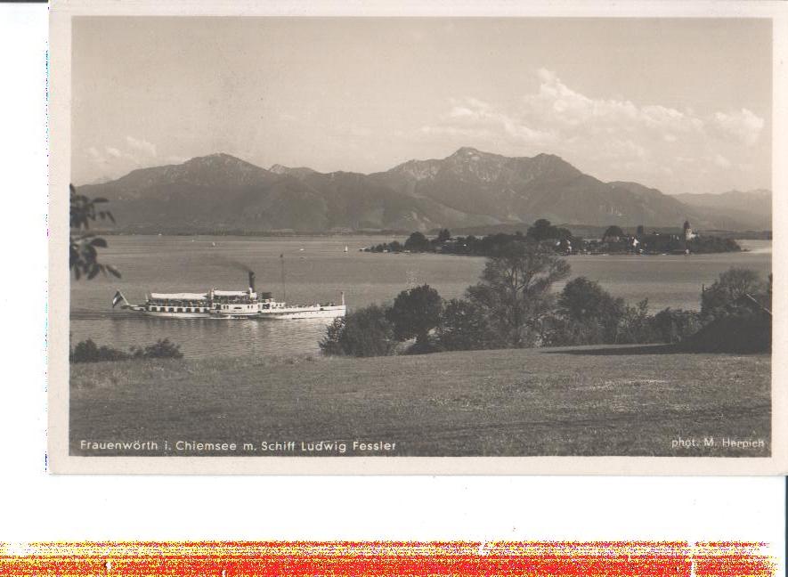 chiemsee, schiff ludwig fessler