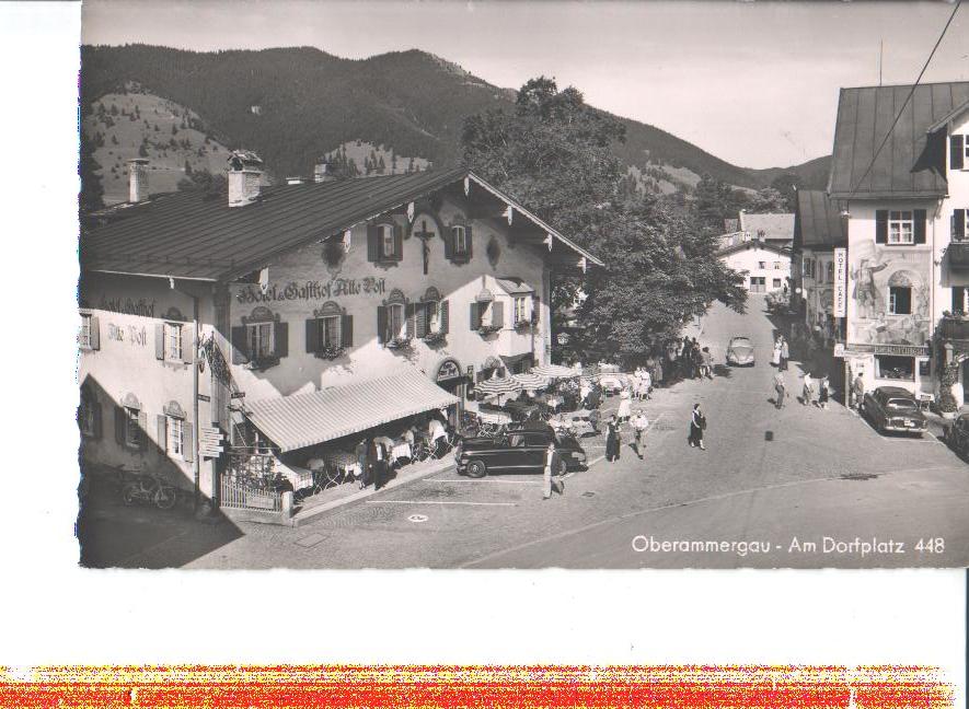 oberammergau - am dorfplatz