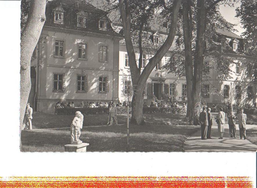 schlohhotel terrasse, bad neustadt