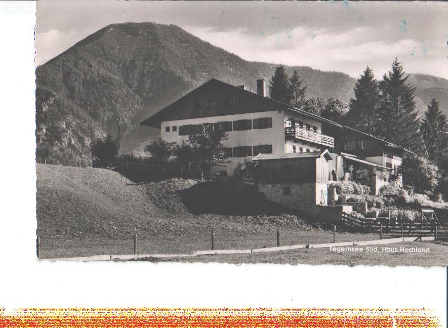 tegernsee, haus hochland