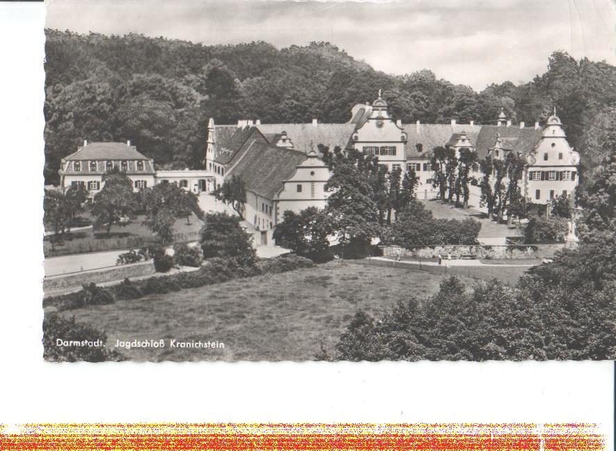 darmstadt, jagdschloss kranichstein