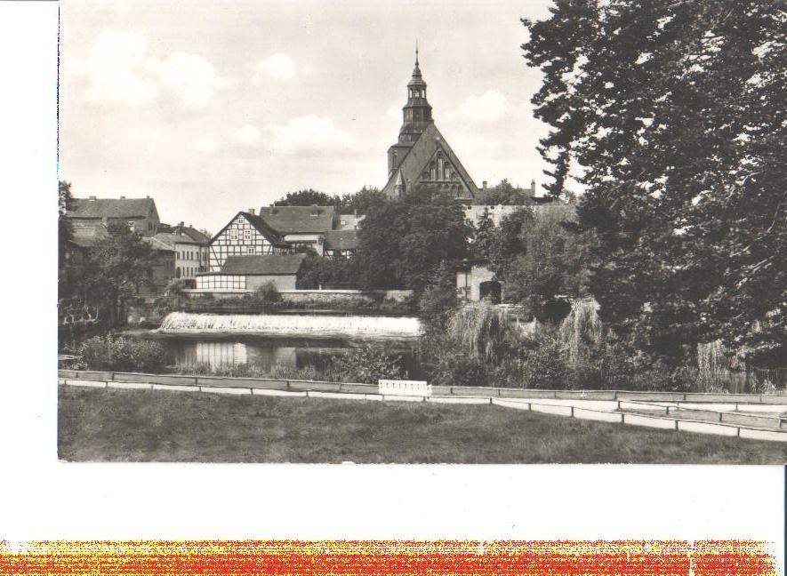 greiffenberg, wasserfall u. marienkirche