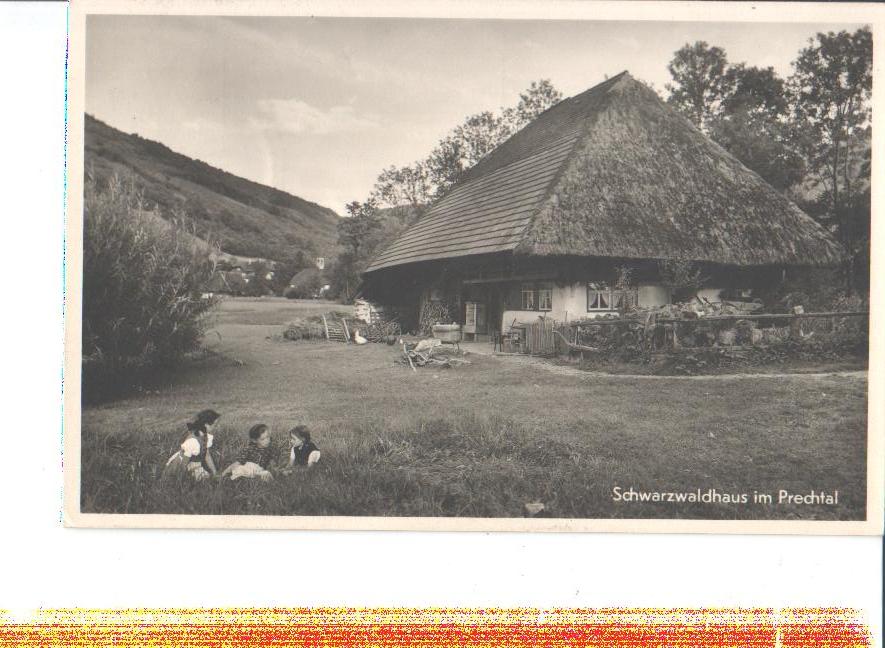 prechtal, schwarzwaldhaus, 1950