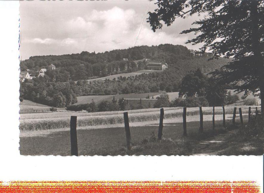 bielefeld, blick z. jugendherberge, 1959