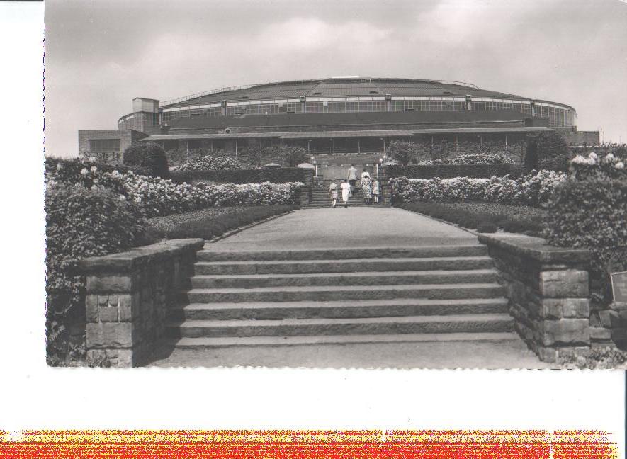 dortmund, westfalenhalle u. rosenterrasse