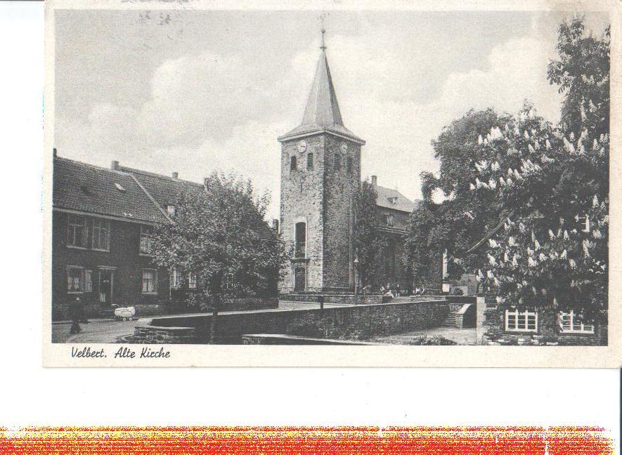 velbert, alte kirche, 1959