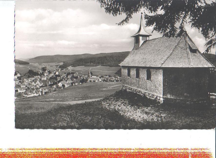 furtwangen/schwarzwald m. fatima-kapelle, 1953