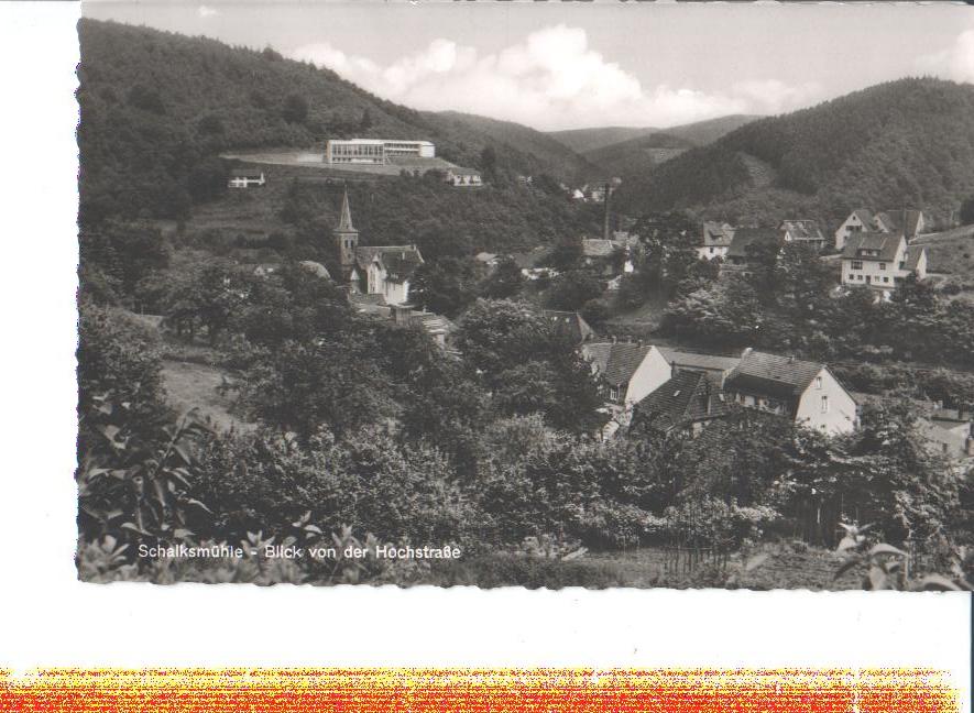 schalksmühle, blick v.d. hochstraße