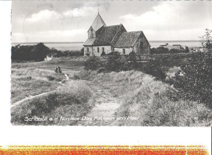 schobüll, d. kirchlein am meer