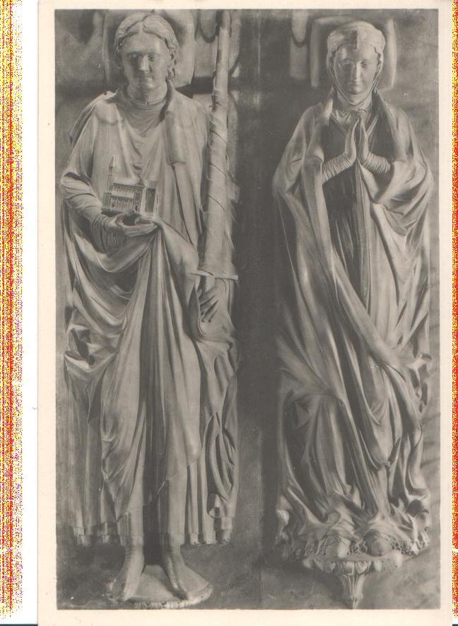 braunschweig, dom, herzogin mathilde u. heinrich d. löwe