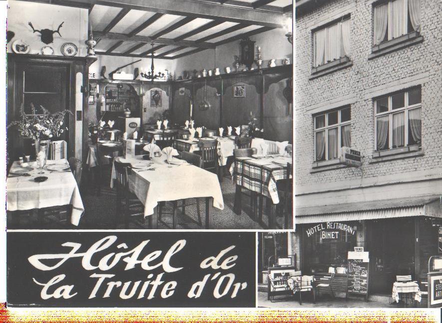 hotel de la truite d'or, la roche en ardenne