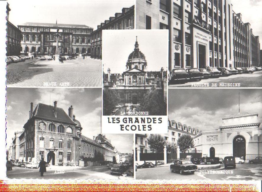 la sorbonne, les grandes ecoles, medecine, agro, polytechnique