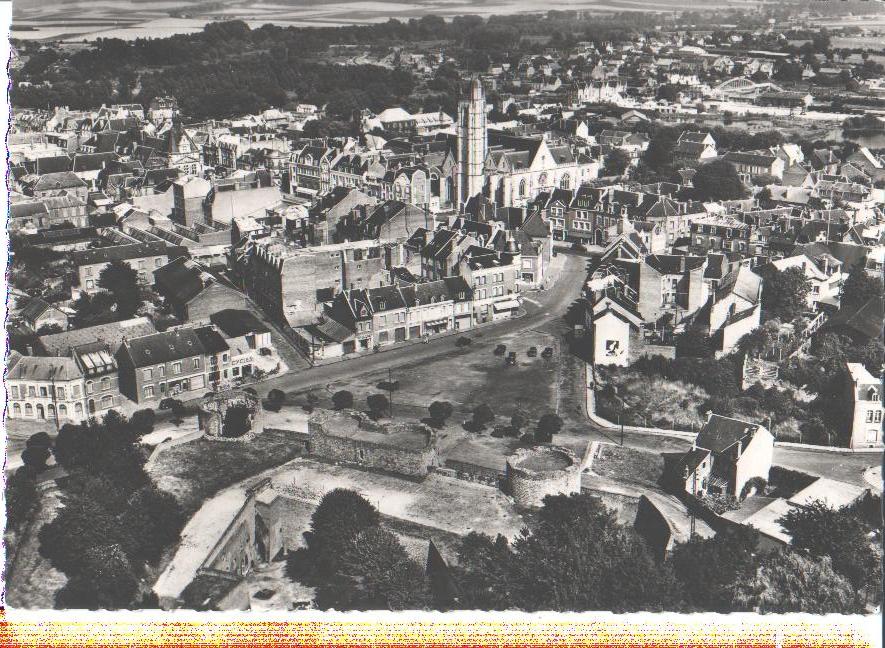 en avion au-dessus  de peronne