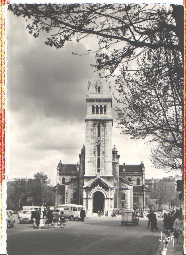 paris, eglise saint-pierre de montrouge