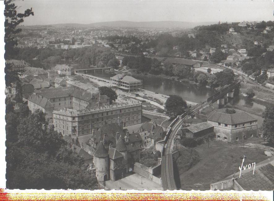 besancon, vue generale