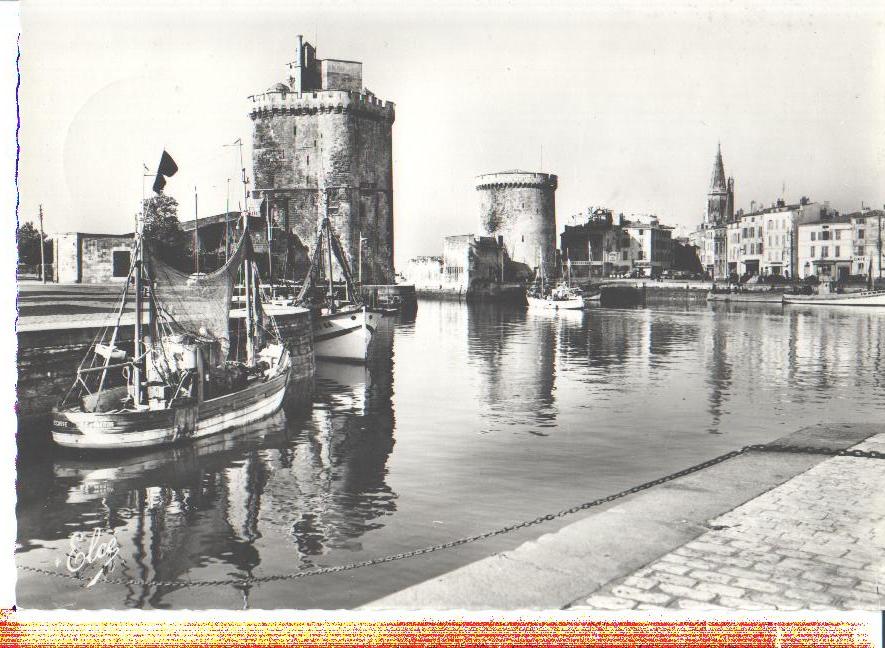 la rochelle, le port, 1965