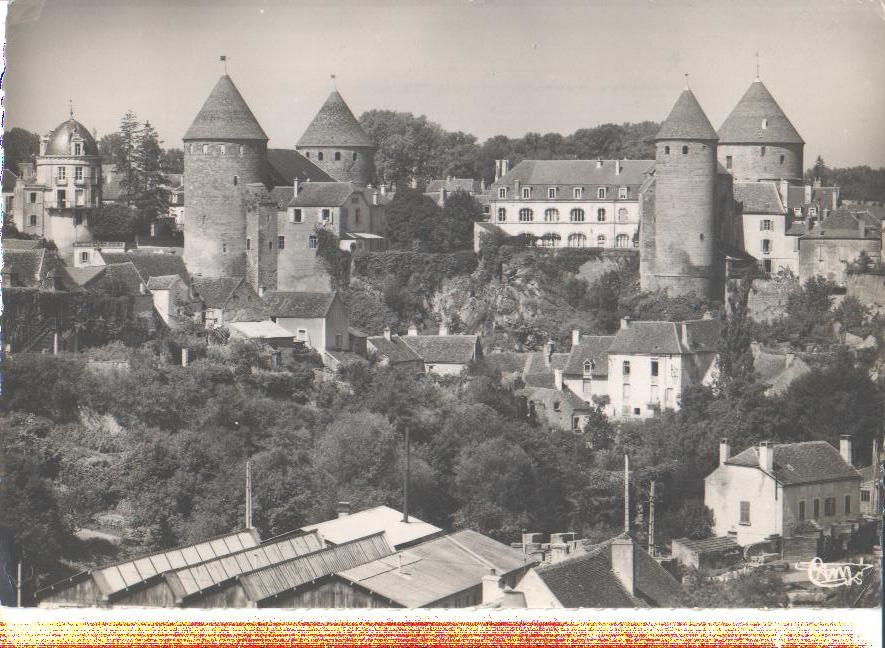 semur en auxois, le donjon, 1960