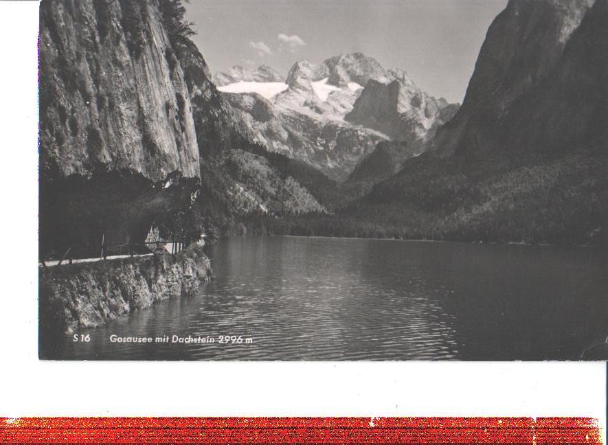 gosausee m. dachstein, 1959