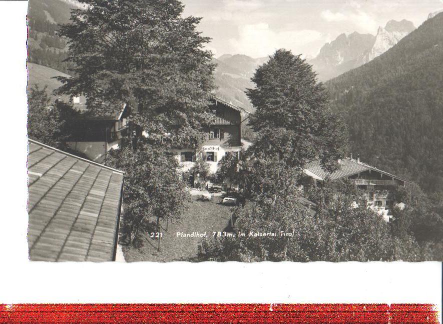 pfandlhof im kaisertal, tirol