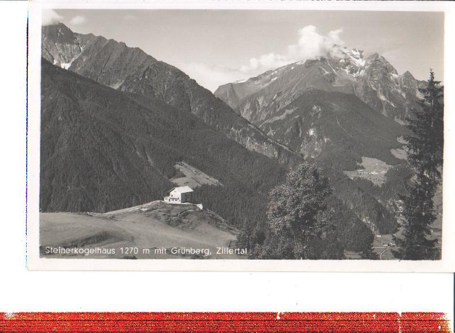 steinerkogelhaus m. grünberg, zillertal