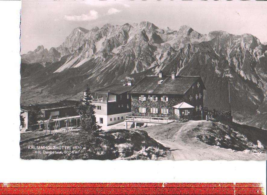 krummholzhütte m. dachstein, 1967