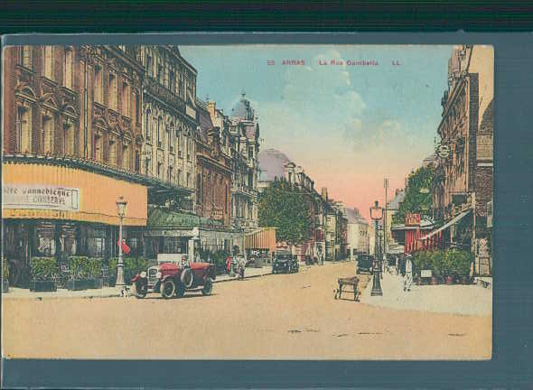 arras, la rue gambetta