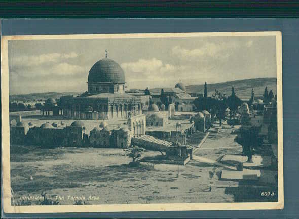 jerusalem, the temple area, 1935