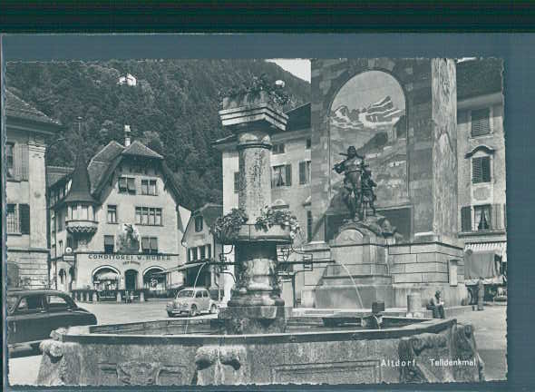 altdorf, tell-denkmal, conditorei w. huber