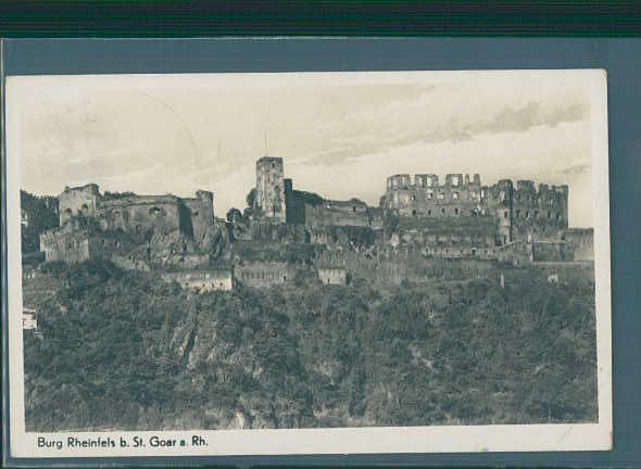 burg rheinfels bei st. goar am rhein