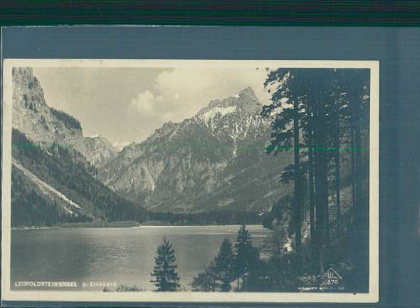 leopoldsteinersee bei eisenerz, 1927