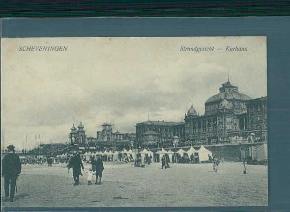 scheveningen, strandgezicht, kurhaus