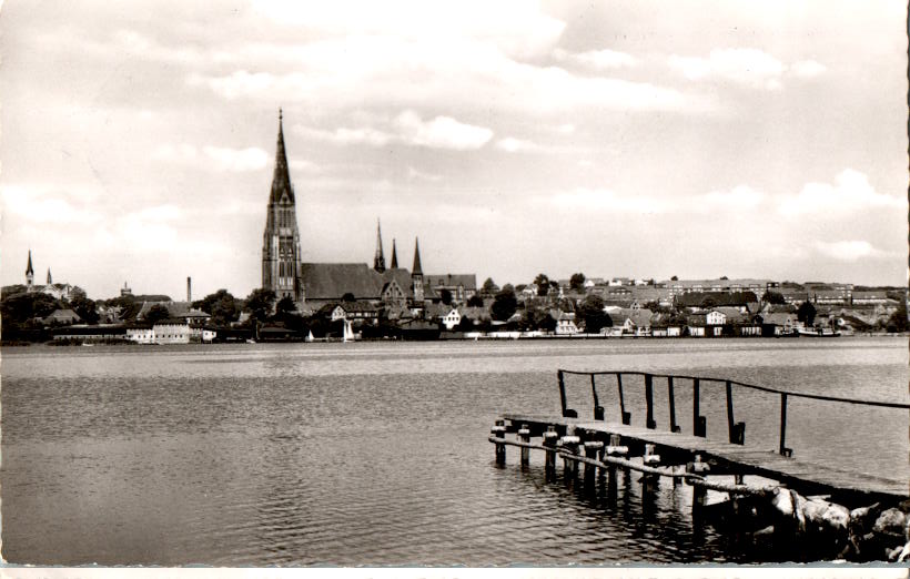 blick auf schleswig an der schlei