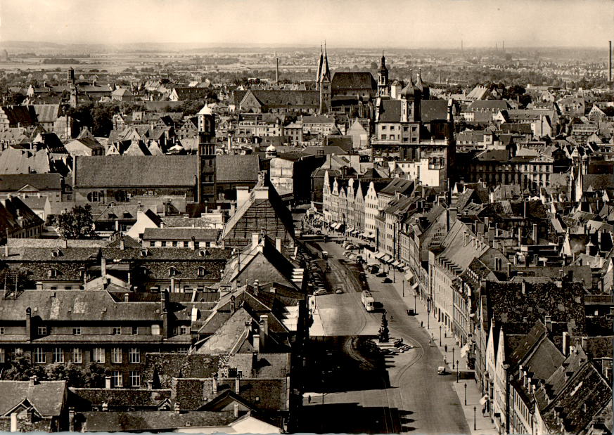 augsburg, blick von st. ulrich