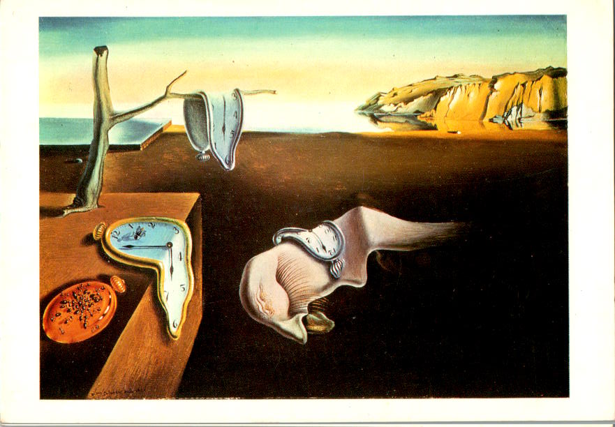 salvador dali, la persistence de la mémoire, 1931