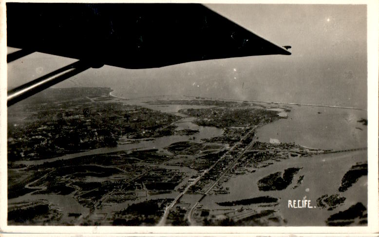 recife, 1935, vom flugzeug aus