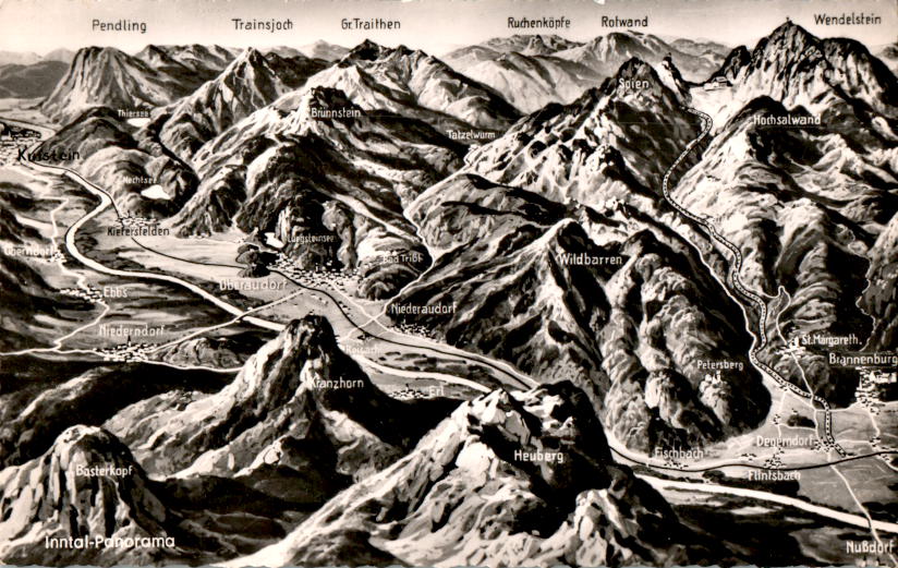 inntal-panorama, basterkopf, pendling, trainsjoch, rotwand, wildbarren