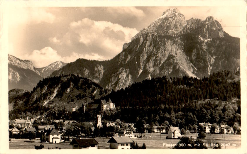 füssen mit säuling