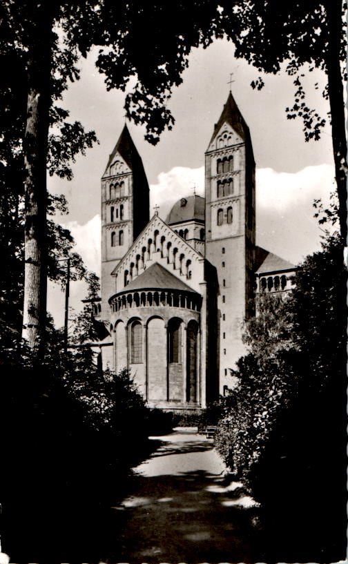 speyer am rhein, dom, ostseite