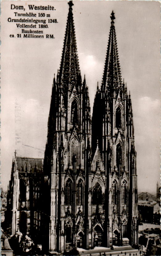 köln dom westseite