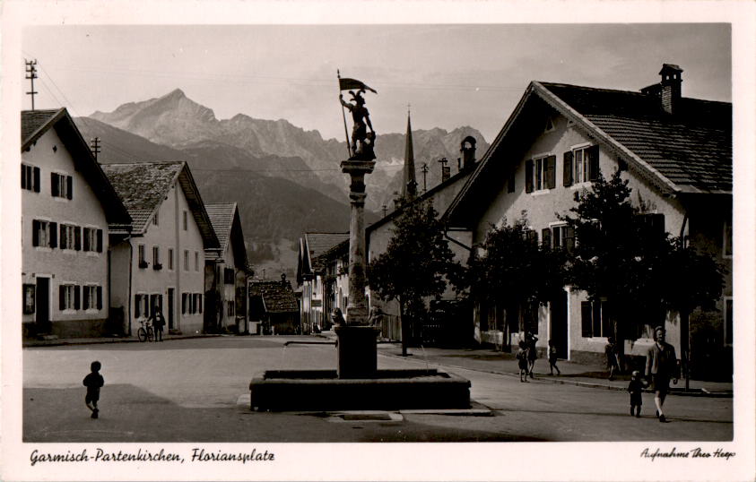 garmisch-partenkirchen, floriansplatz