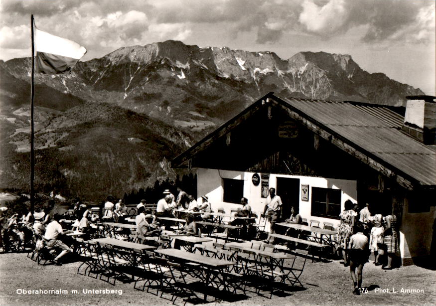 oberahornalm mit untersberg