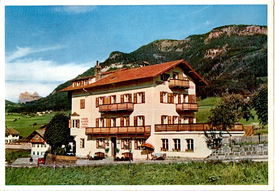 pension belvedere, dolomiti, castelrotto, kastelruth