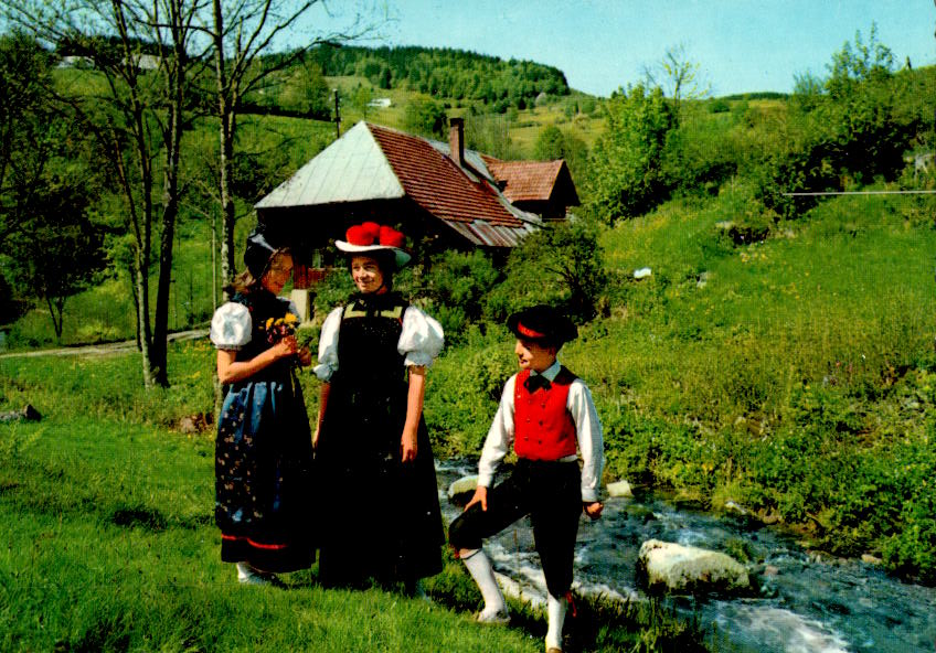 schwarzwald, bollenhut, erdbeerhut