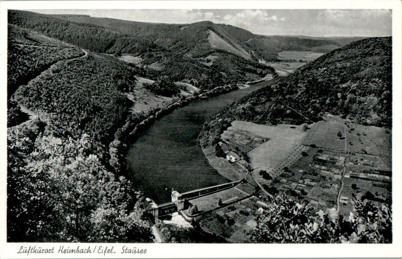 heimbach/eifel, stausee