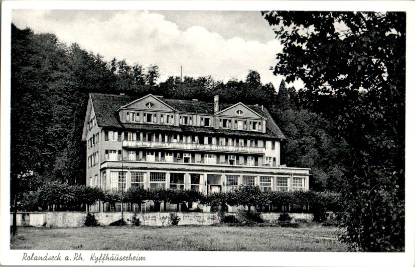 rolandseck am rhein, kyffhäuserheim