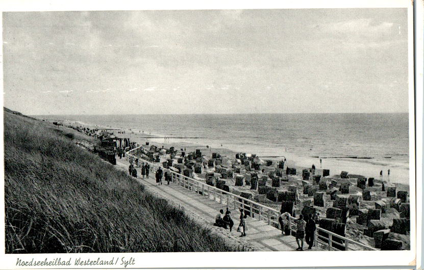 nordseeheilbad westerland, sylt, strand, strandkörbe