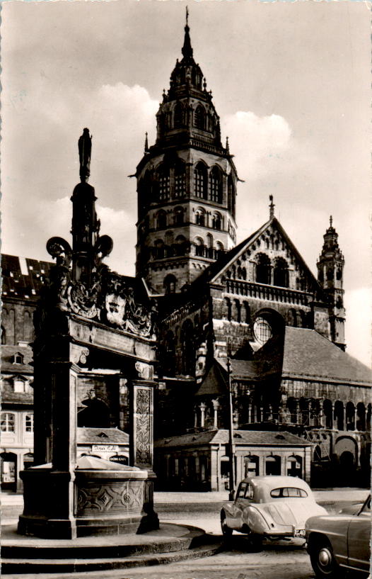 mainz, alter marktbrunnen