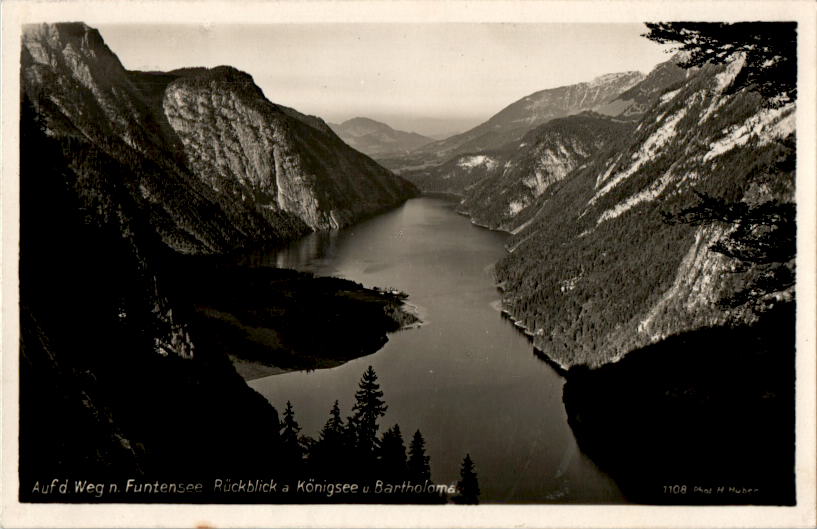 auf dem weg nach funtensee, rückblick n. königsee